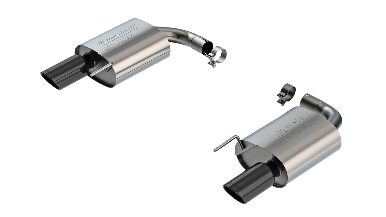 BORLA 2024-2025 Ford Mustang Ecoboost Axle-Back Exhaust System S-Type Part