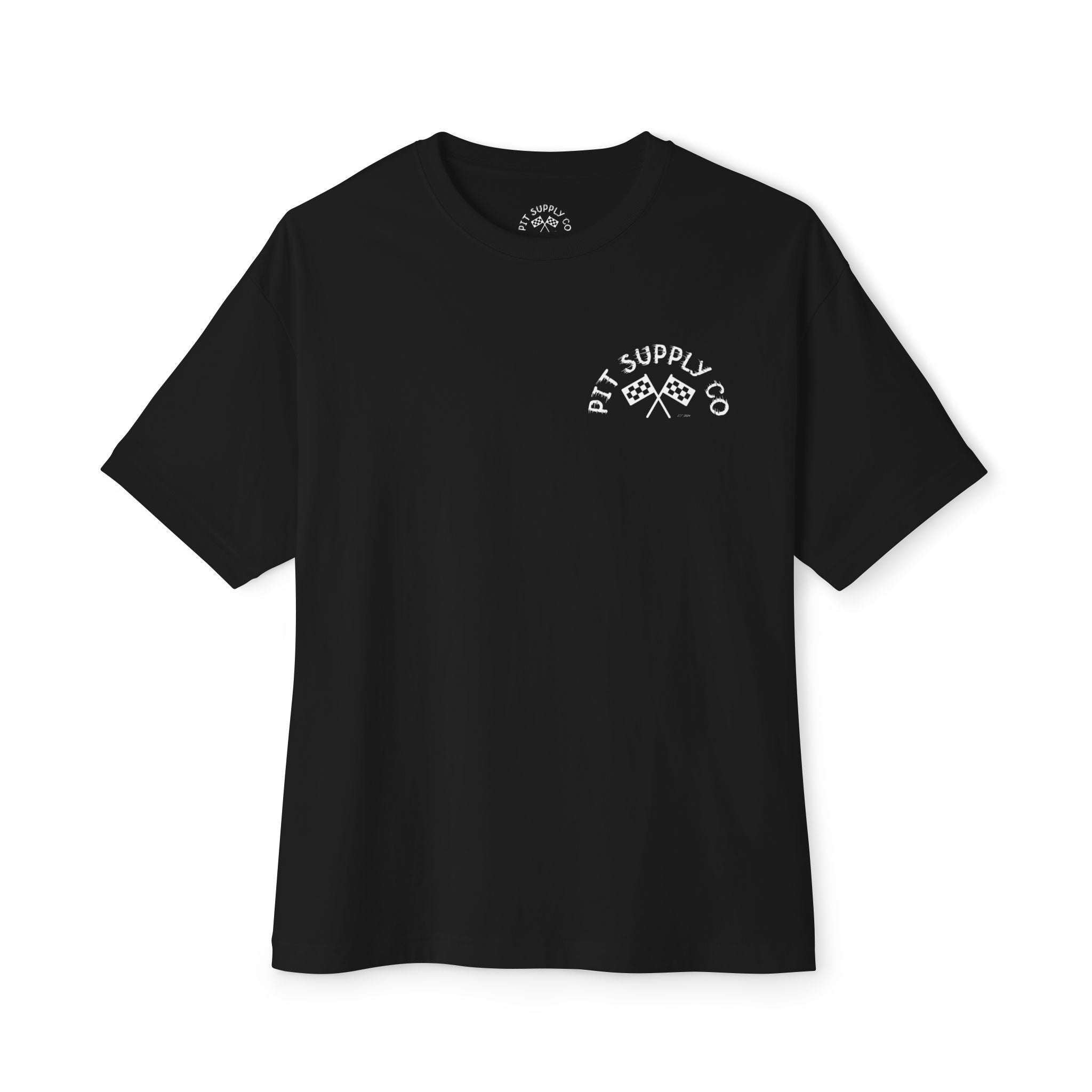 Oversized Tee - Live Your Dream Racing Skull Design