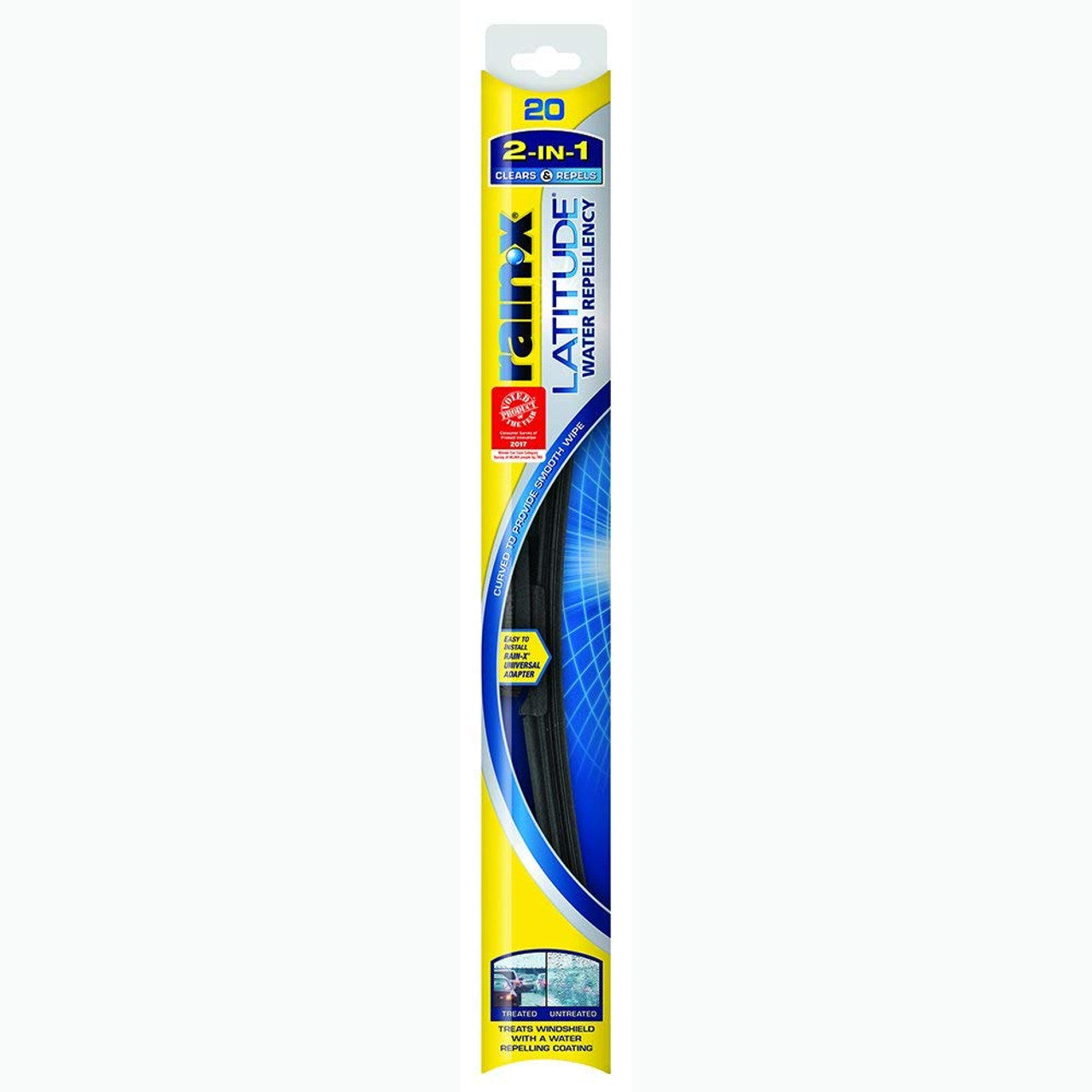 Rain-X Latitude Water Repellency 2-in-1 Wiper Blades 5079277-2