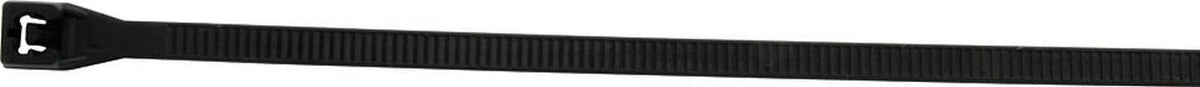 Nylon Tie Wraps Black 3-1/2in 100pk