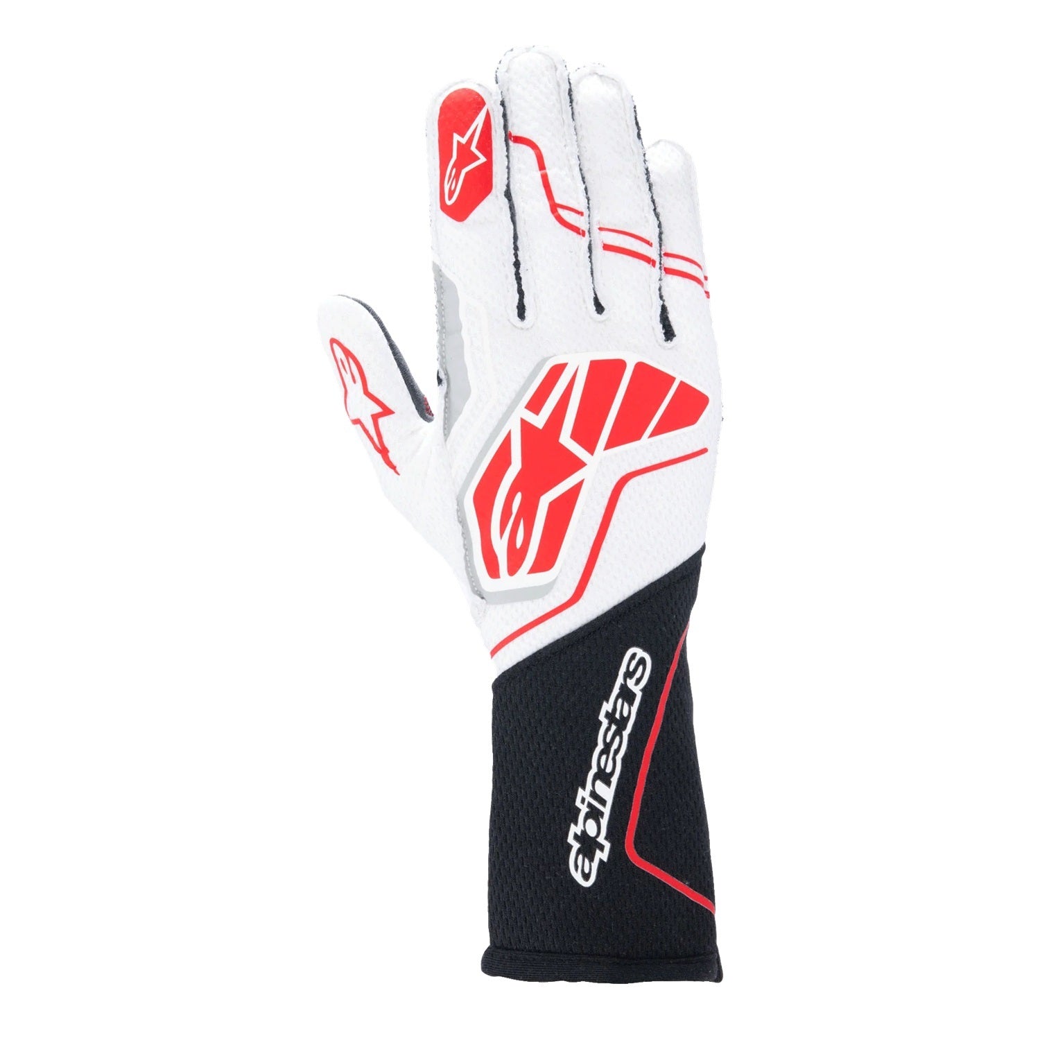 Glove Tech-1 ZX V4 Blk / Wht / Red Medium