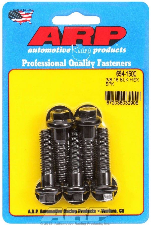 3/8-16 x 1.500 6pt Bolt Kit 5pk
