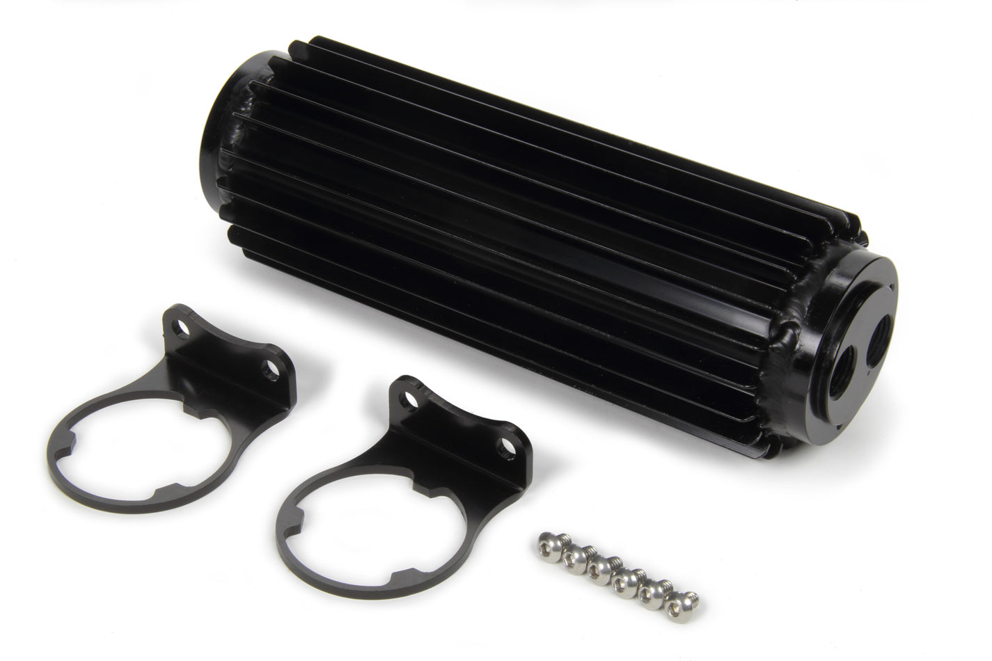 Single-Pass Heat Sink Co oler 10in Black Anodize