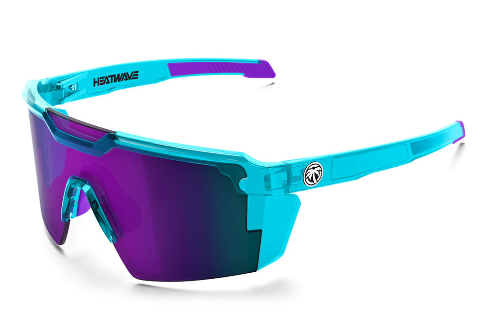 Future Tech Sunglasses: Aqua Frost Z87+