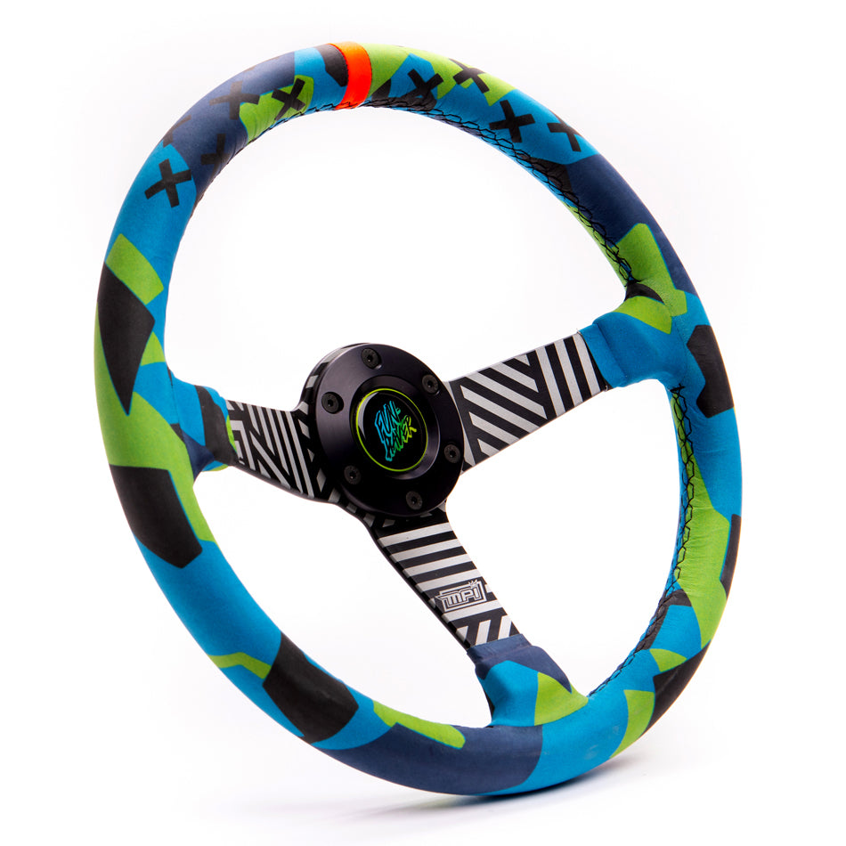 VAUGHN GITTIN JR DRIFT STEERING WHEEL GREEN