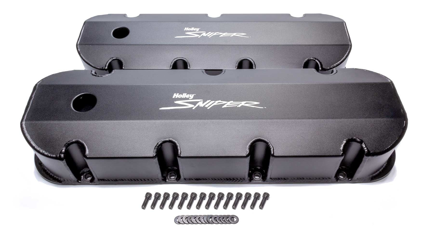 Sniper Fabricated Valve Covers BBC Tall