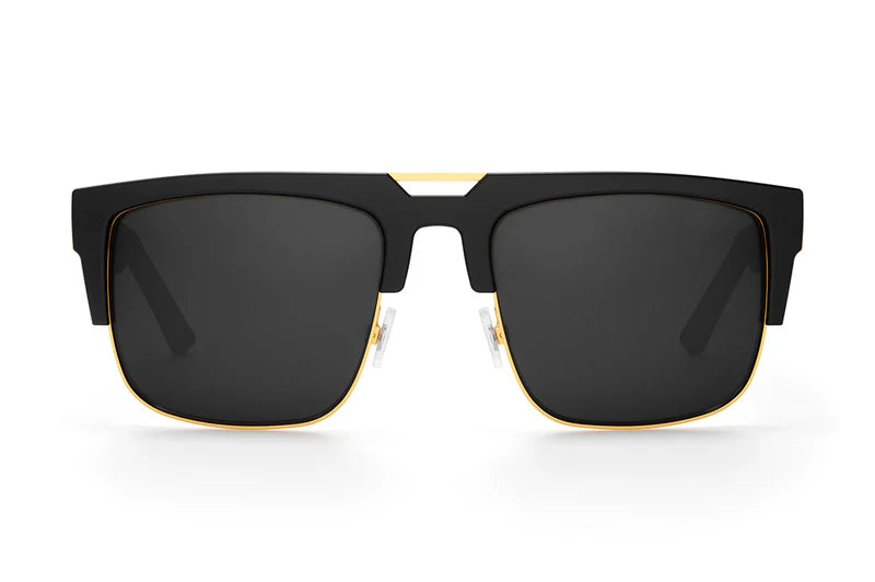HEATWAVE VISUAL Interceptor 2.0 Sunglasses: BLACK/GOLD