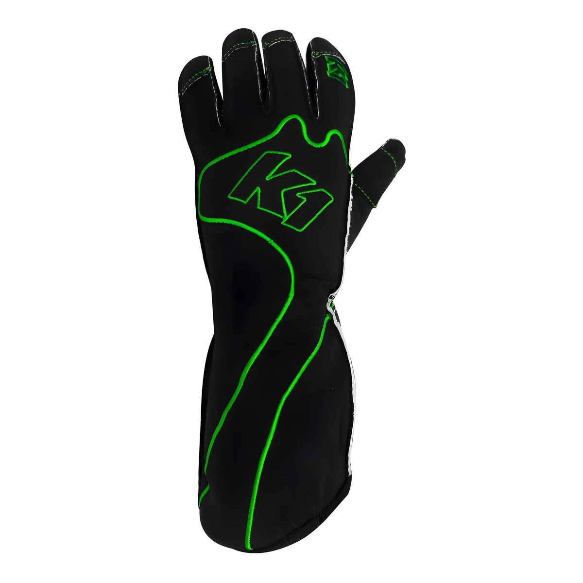 Gloves Karting RS1 Youth 2X-Small Black/Green
