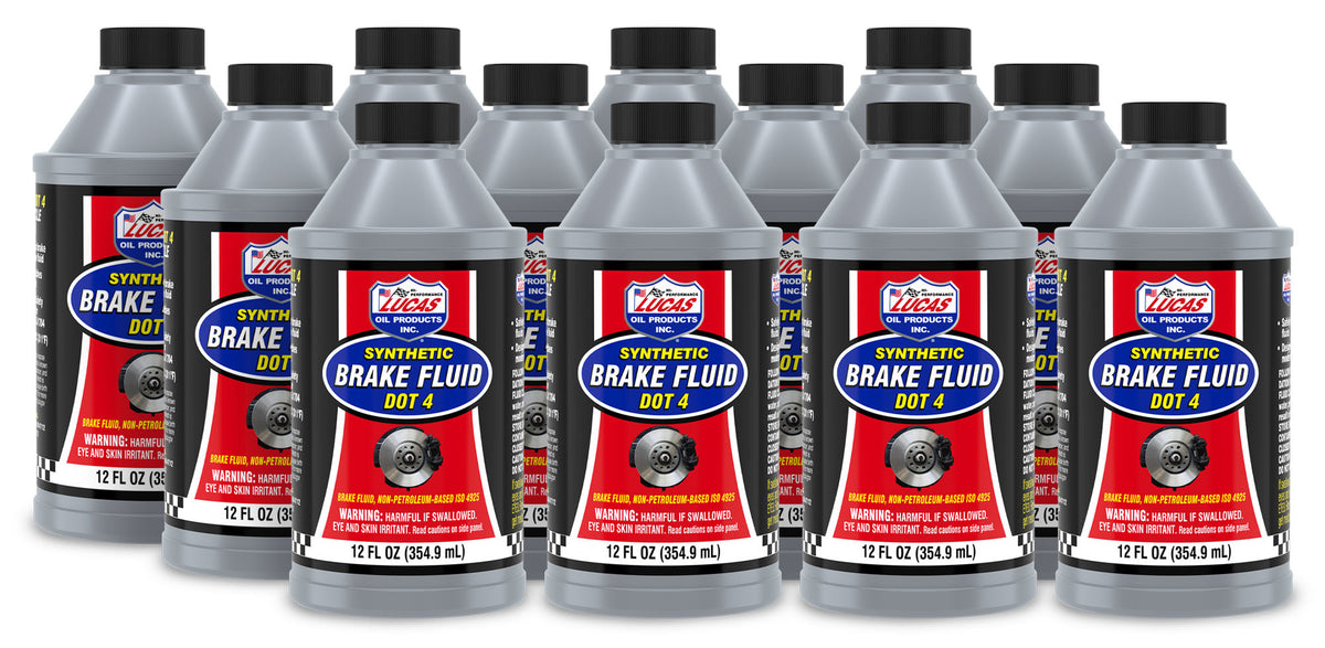 Brake Fluid Dot 4 Case 12x12oz