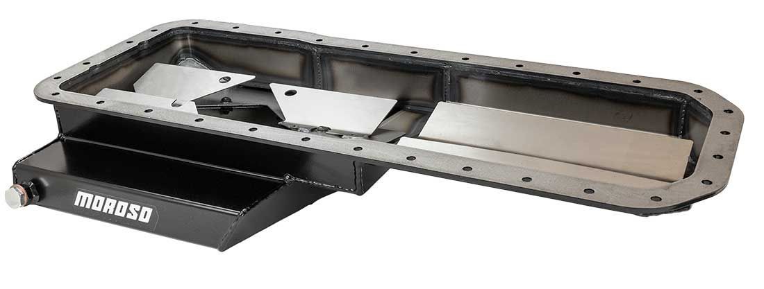 Oil Pan Datsun/Nissan L24/L26/L28 RR Baffled