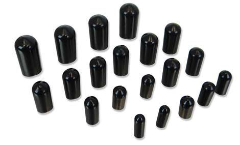 Vacuum Line Cap Kit Black