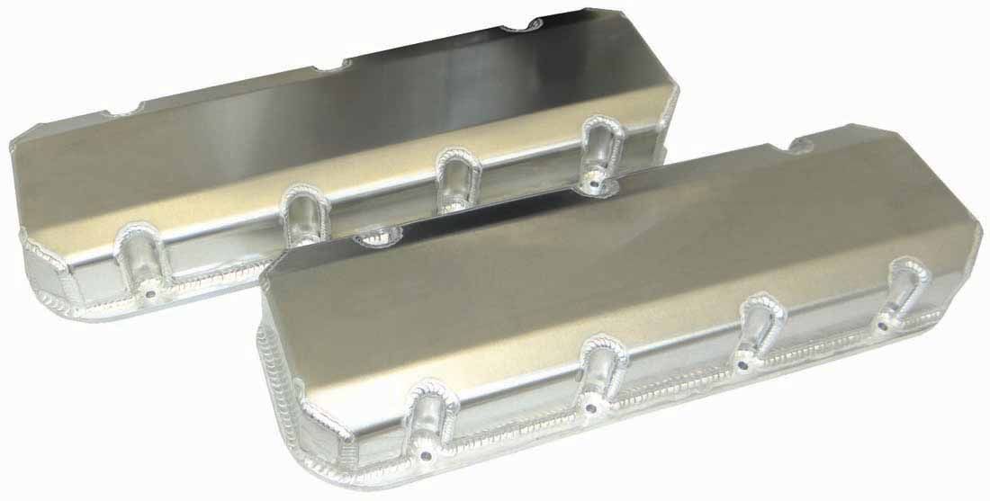 BBC Fab Valve Cover Set 3in Tall Non-Logo