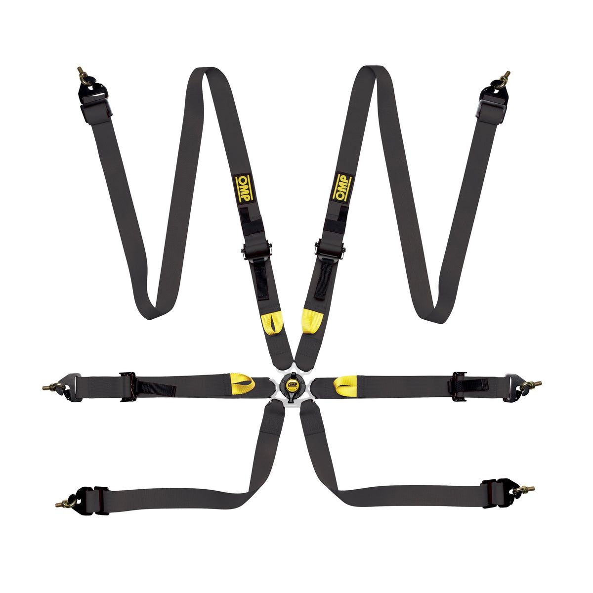 First 2 Harness Black Clip In 6 Point