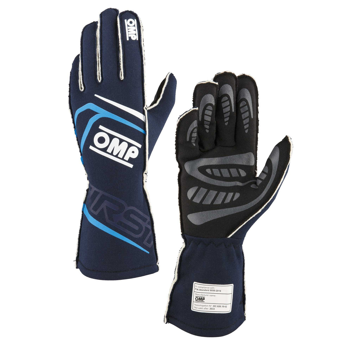 FIRST GLOVES FIA 8856-20 18 MY2025 NAVY BLUE / CY