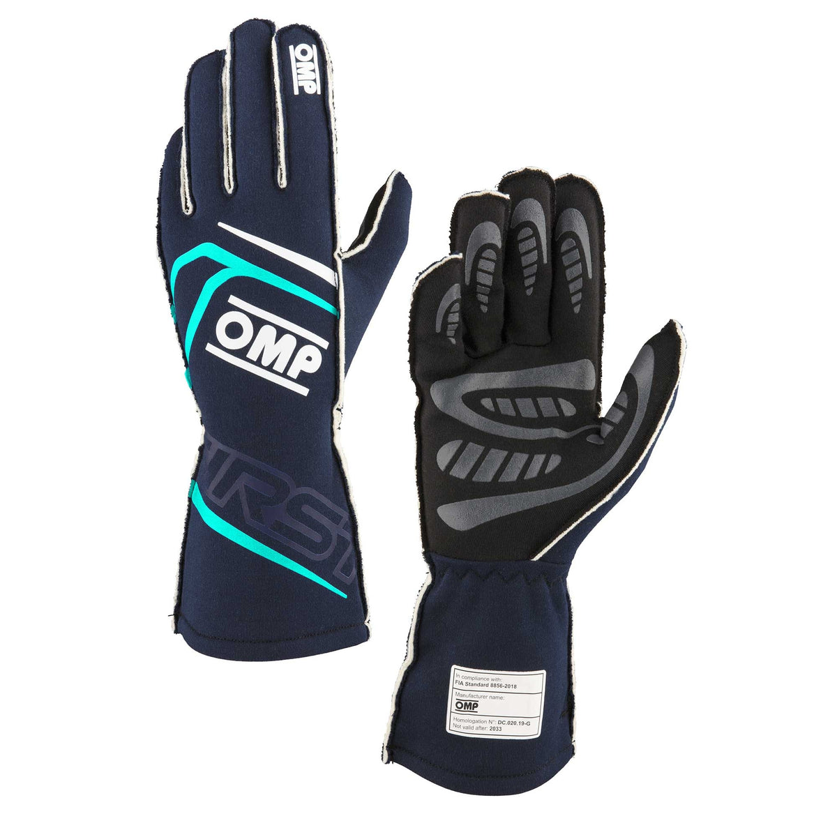 FIRST GLOVES FIA 8856-20 18 MY2025 NAVY BLUE / TI
