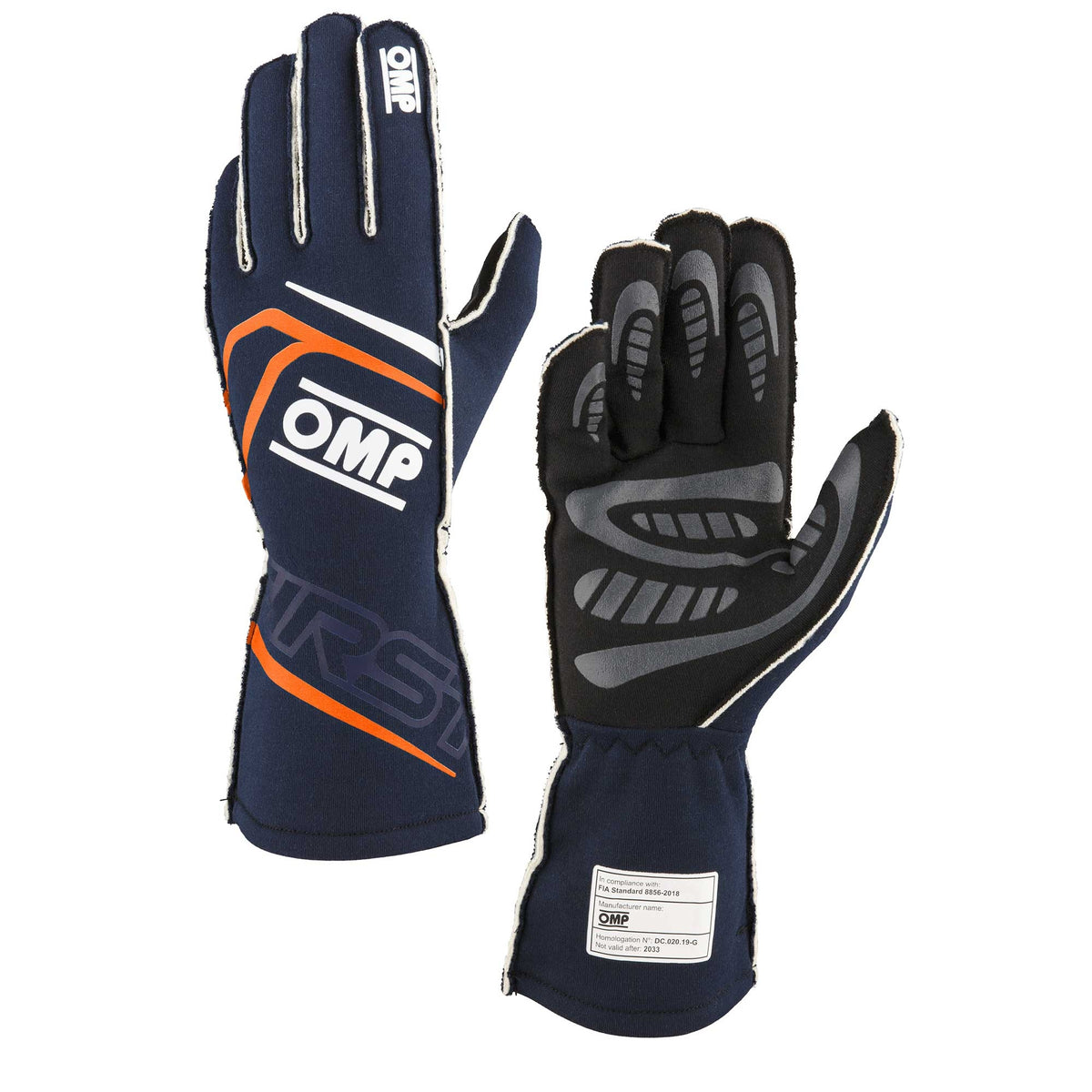 FIRST GLOVES FIA 8856-20 18 MY2025 NAVY BLUE / FL