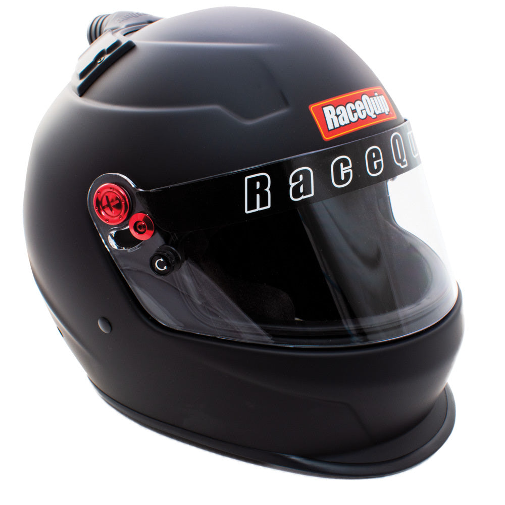 RACEEQUIP HELMET PRO20 TOP AIR FLAT BLACK SA2020