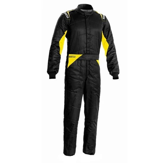 Suit Sprint Size 56 Blk Yellow Bootcut
