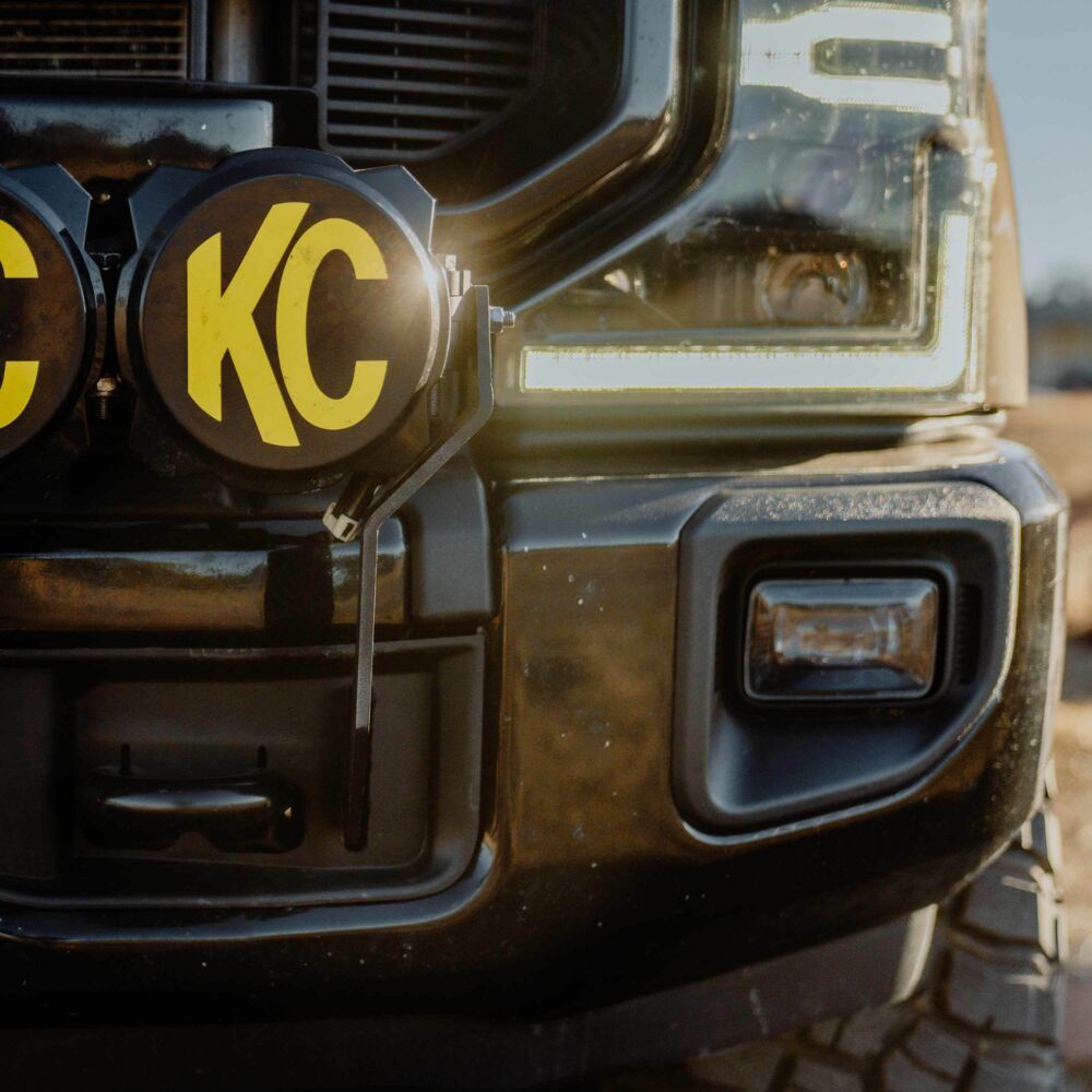 KC HiLiTES Gravity LED Pro6 Light Bar Kit 17-24 Ford Super Duty