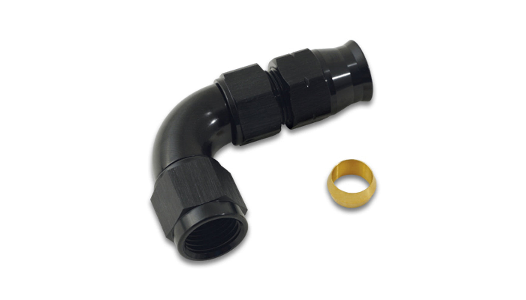 Fitting Tube Adapter 9 0 degree -6AN Female to
