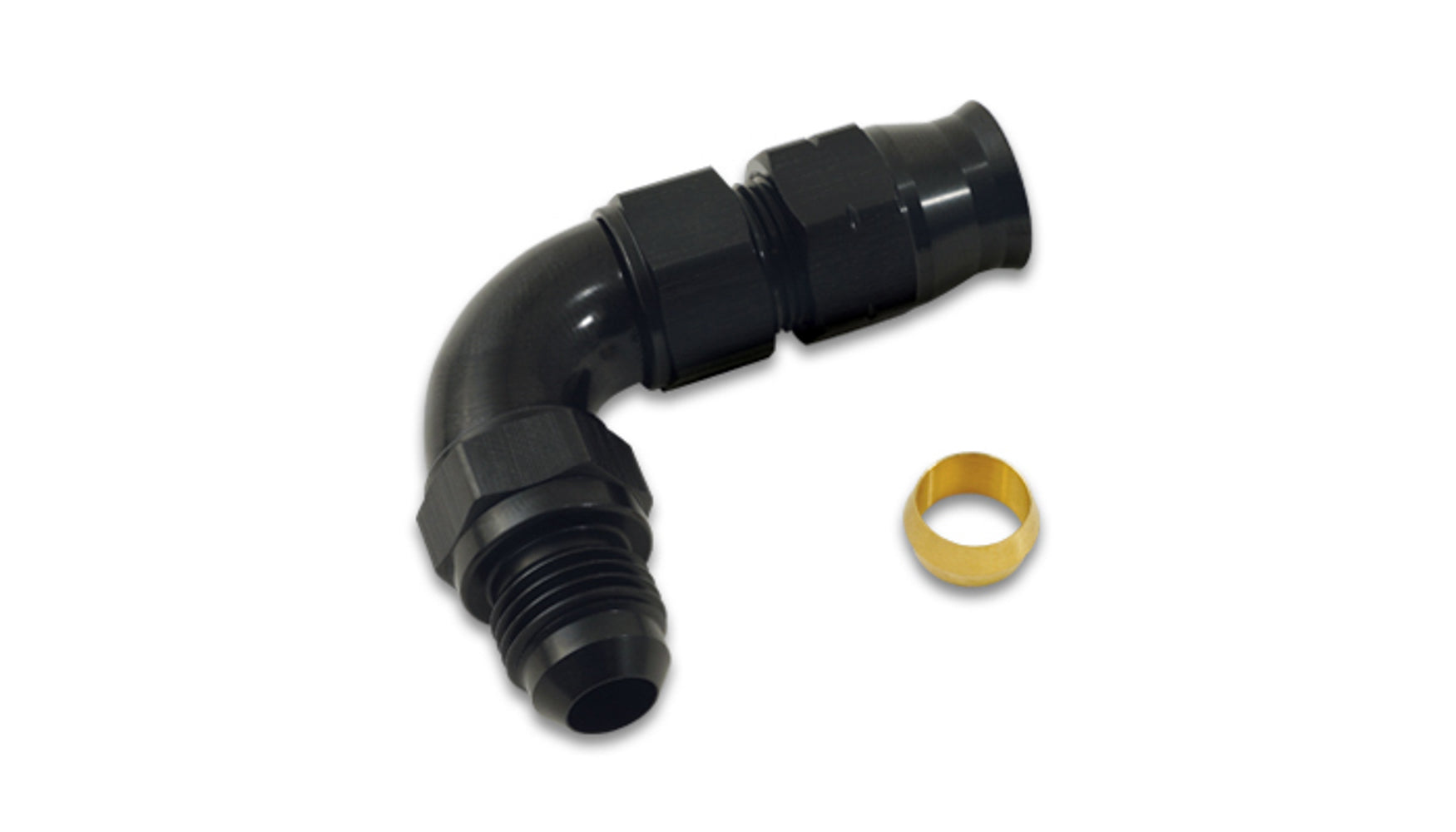 Fitting Tube Adapter 9 0 degree -6AN Male to 3