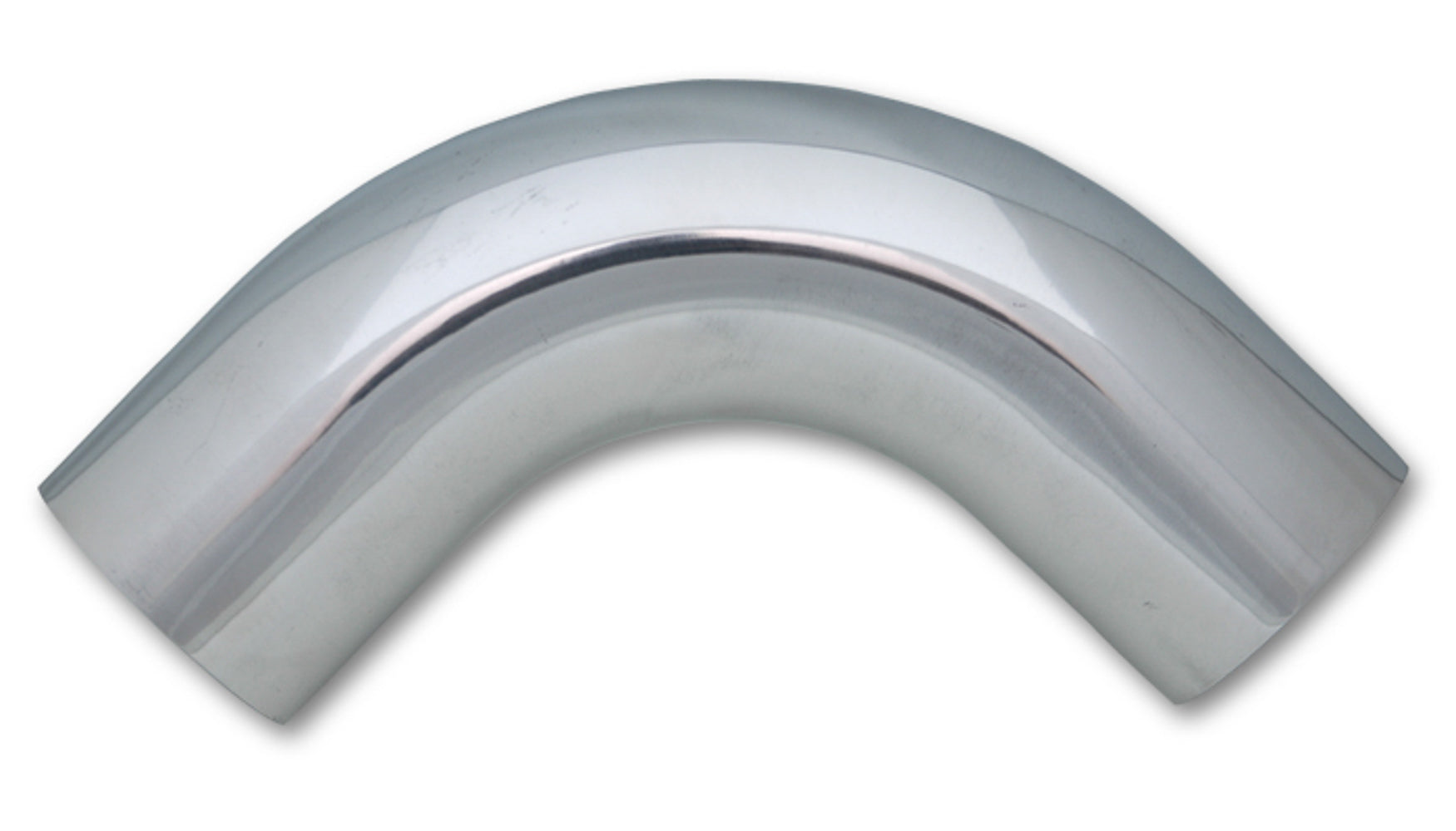 90 Degree Aluminum Bend 3.25in O.D. Polished