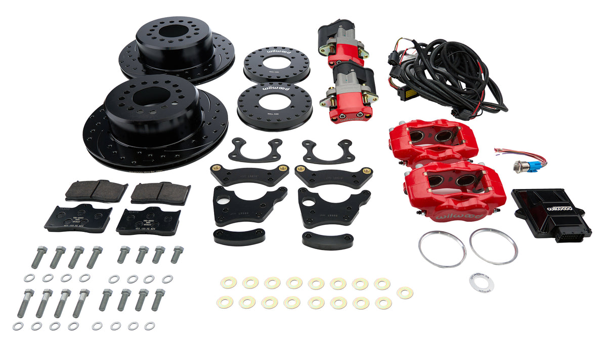 Brake Kit Rear Ford 2.5 Offset w/ Elec Park Brk