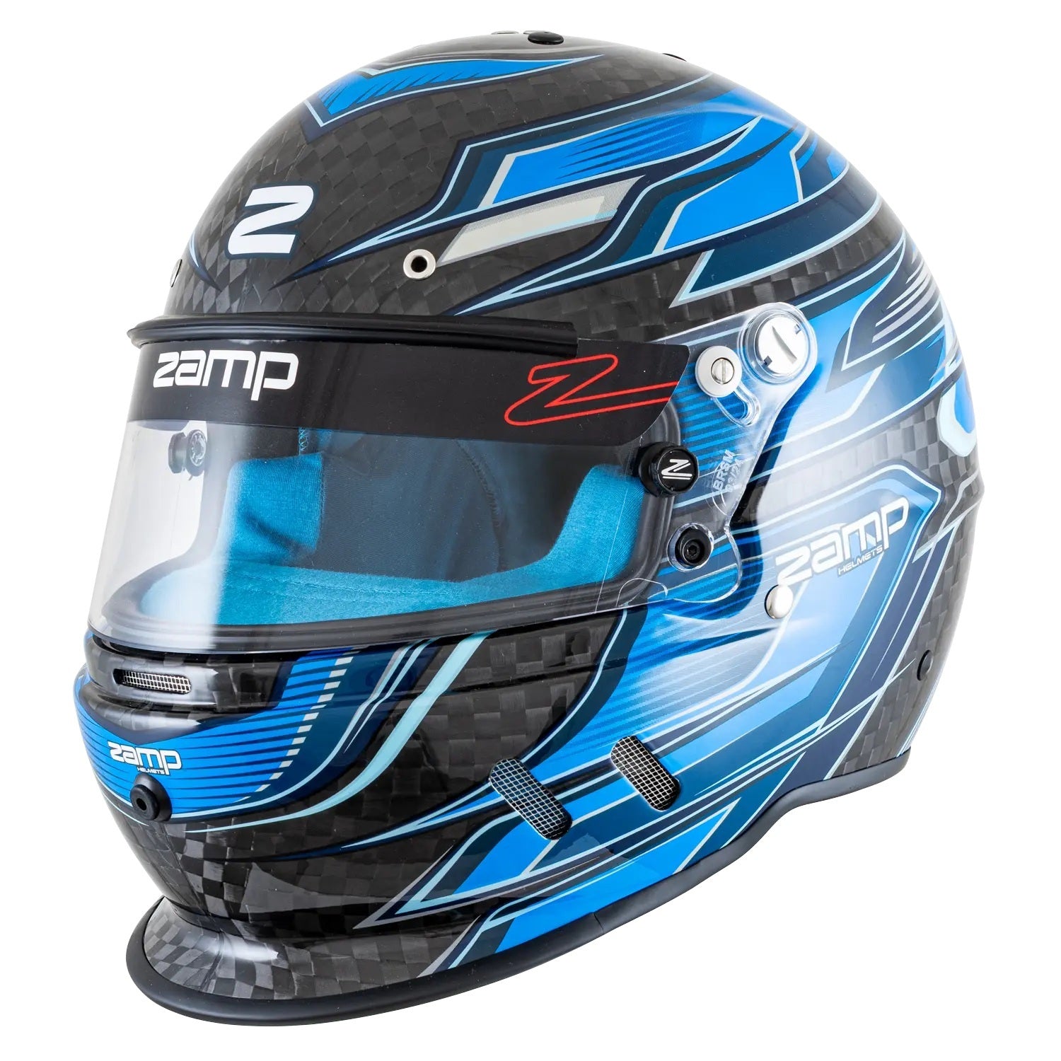 Helmet RZ-67D 2X-Large Carbon Flo Blue SA2025