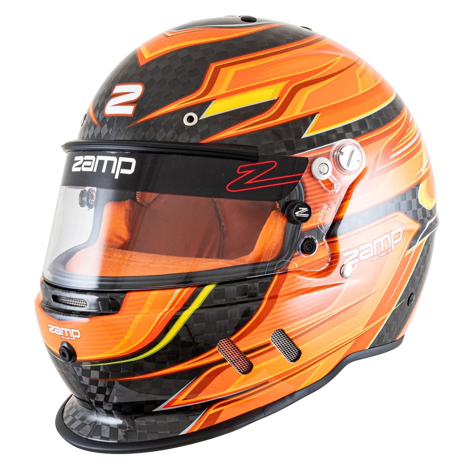 Helmet RZ-67D Small Carbon Flo Org/Yl SA2025