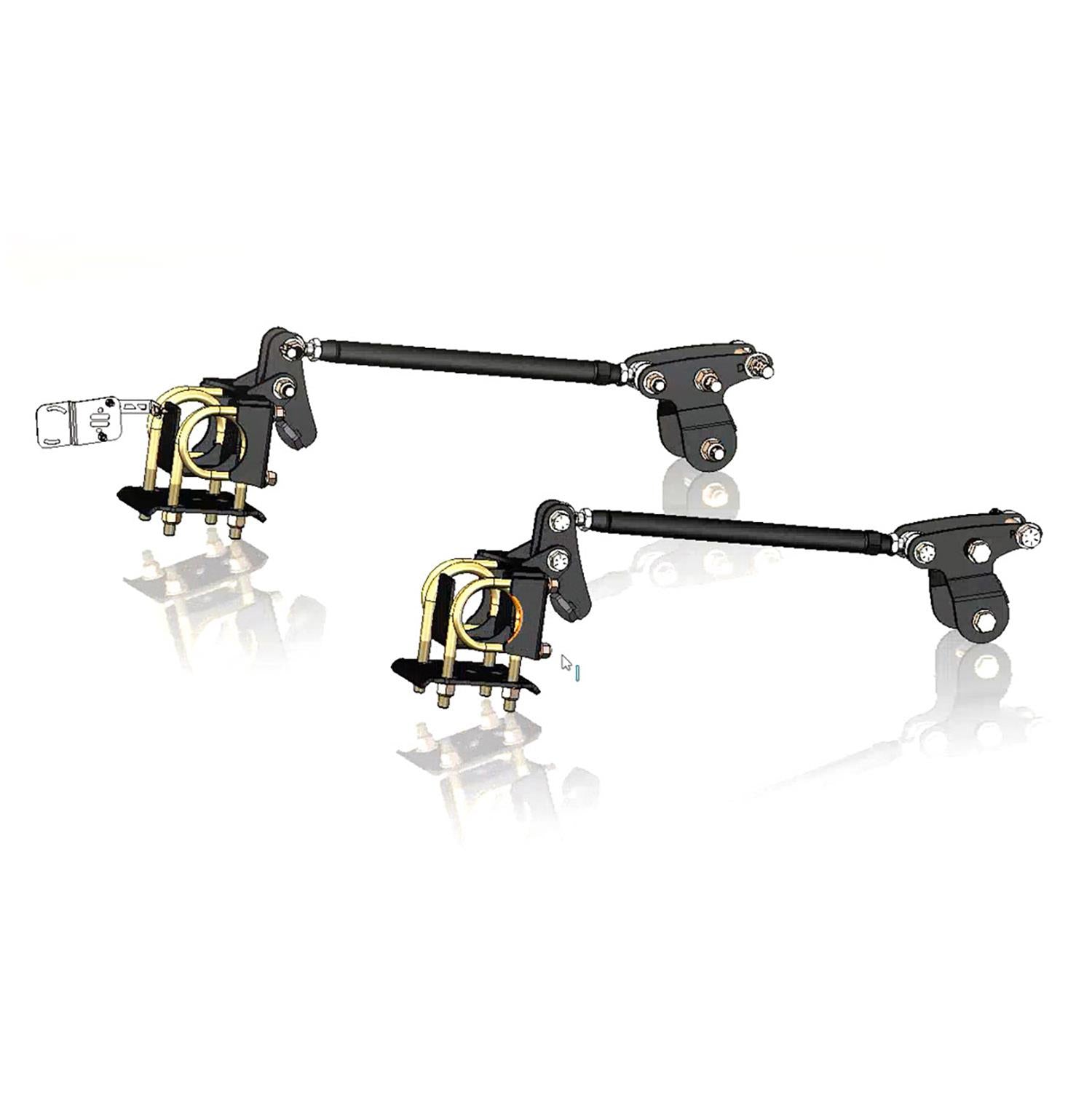 Traction Bar Kit | 2015-2025 F-150 2WD/4WD with Ridetech Lowering System