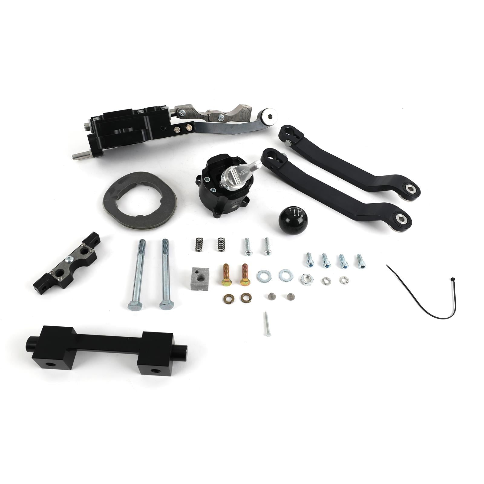 BARTON HYBRID 3 Shifter w/ Flat Stick and Ball. Fits 11-14 Mustang