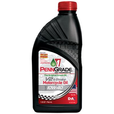 10W40 PennGrade 1 V2 4-Stroke Motorcycle Oil 71566
