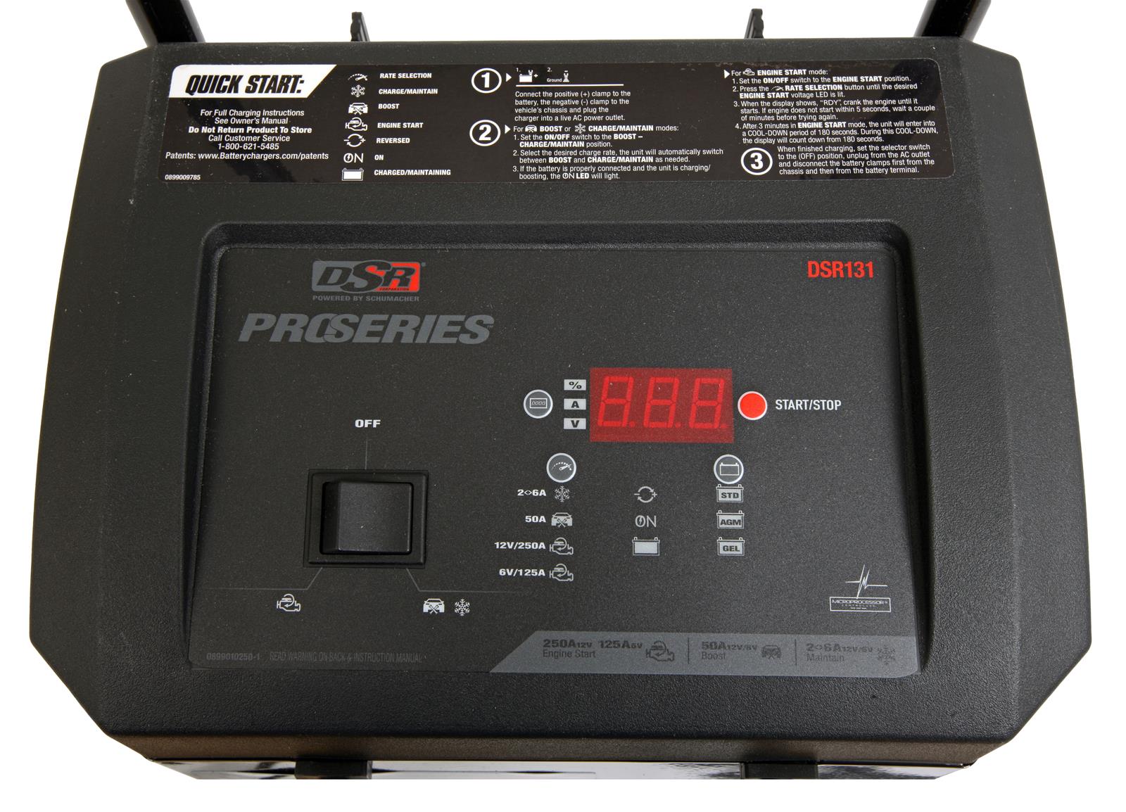 Schumacher Electric ProSeries Battery Charger/Engine Starter