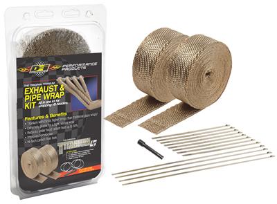 DEI Titanium Exhaust and Header Wrap Kit