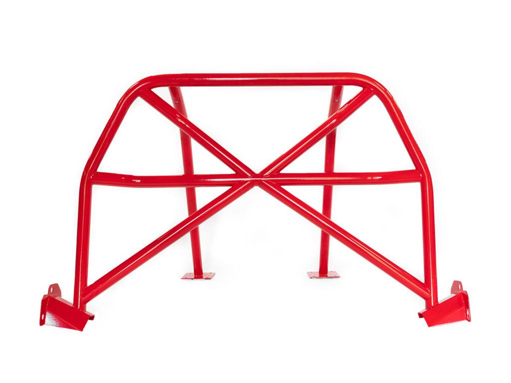 Fathouse Performance FAB 4-Point Bolt-in Roll Bars FP-S550-RB-RED
