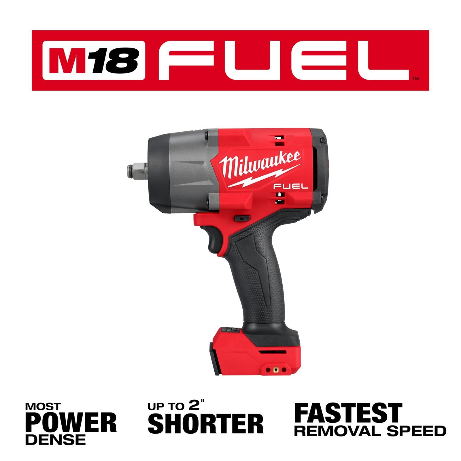 Milwaukee M18 FUEL 1/2 in. High-Torque Impact Wrench with Friction Ring 2967-20