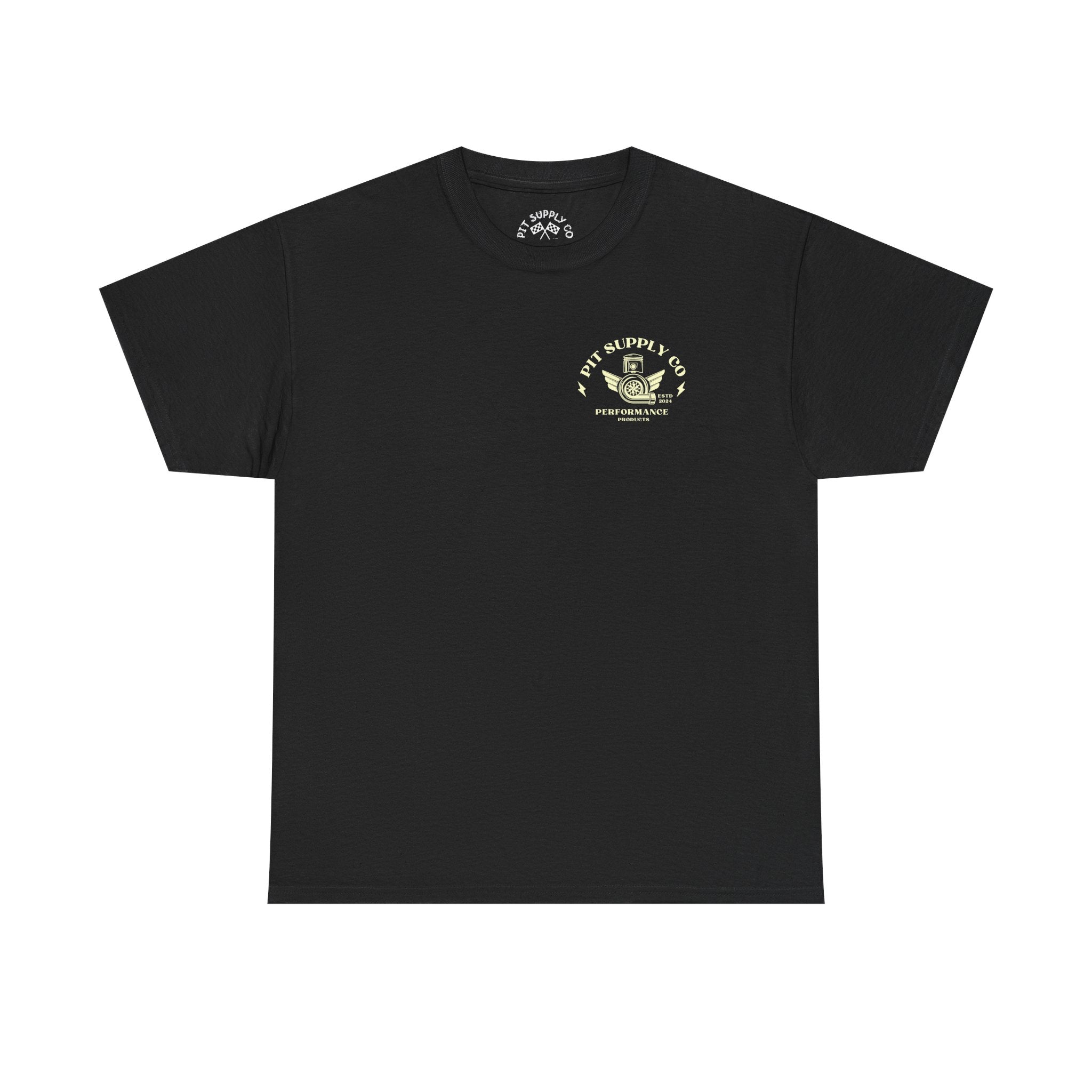 Vintage Turbo Wings Unisex Tee - Pit Supply Co Design