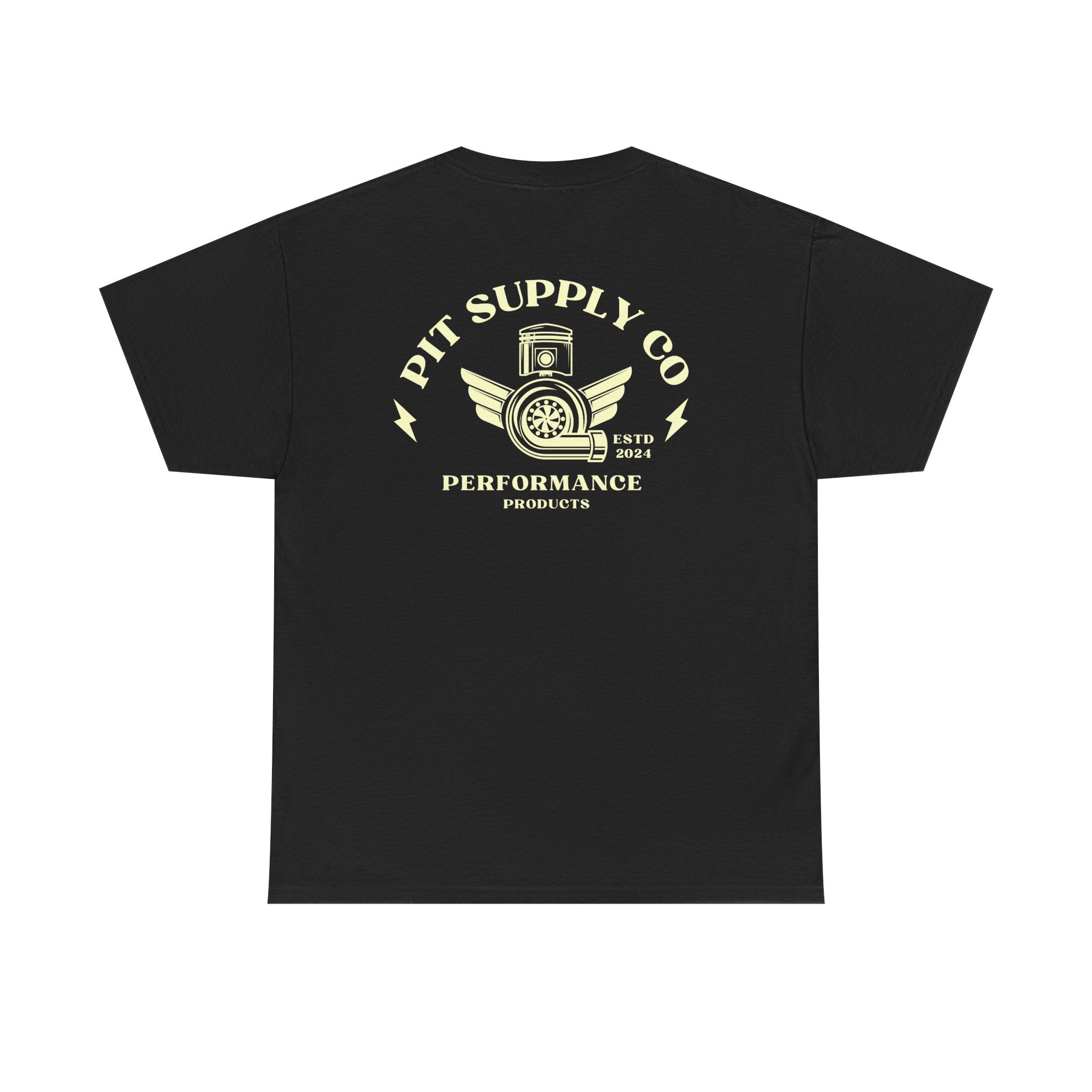 Vintage Turbo Wings Unisex Tee - Pit Supply Co Design