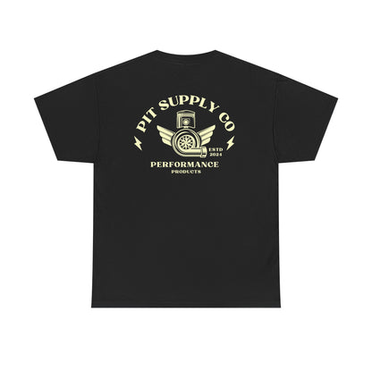 Vintage Turbo Wings Unisex Tee - Pit Supply Co Design
