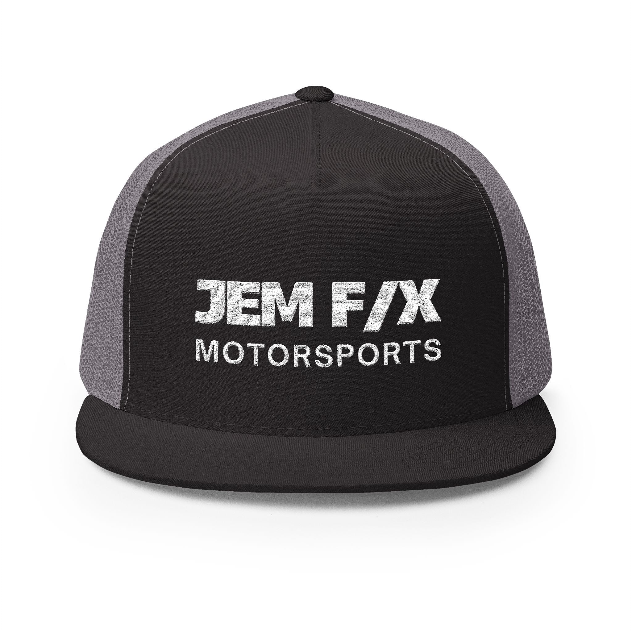 Embroidered Trucker Cap - Jem F/X Motorsports