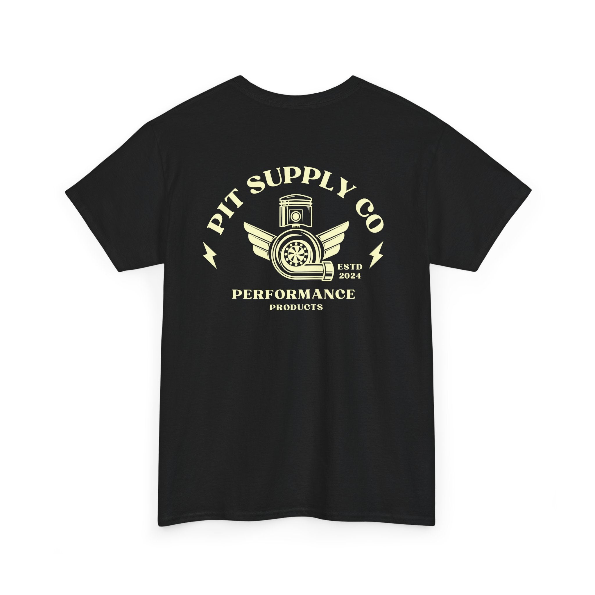 Vintage Turbo Wings Unisex Tee - Pit Supply Co Design
