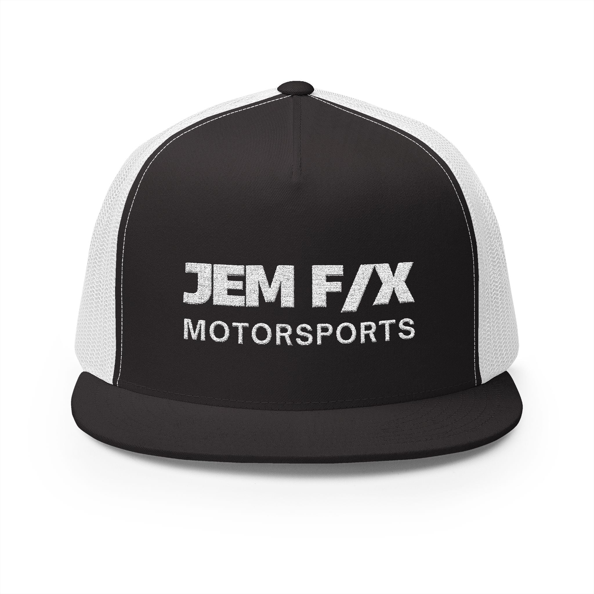 Embroidered Trucker Cap - Jem F/X Motorsports