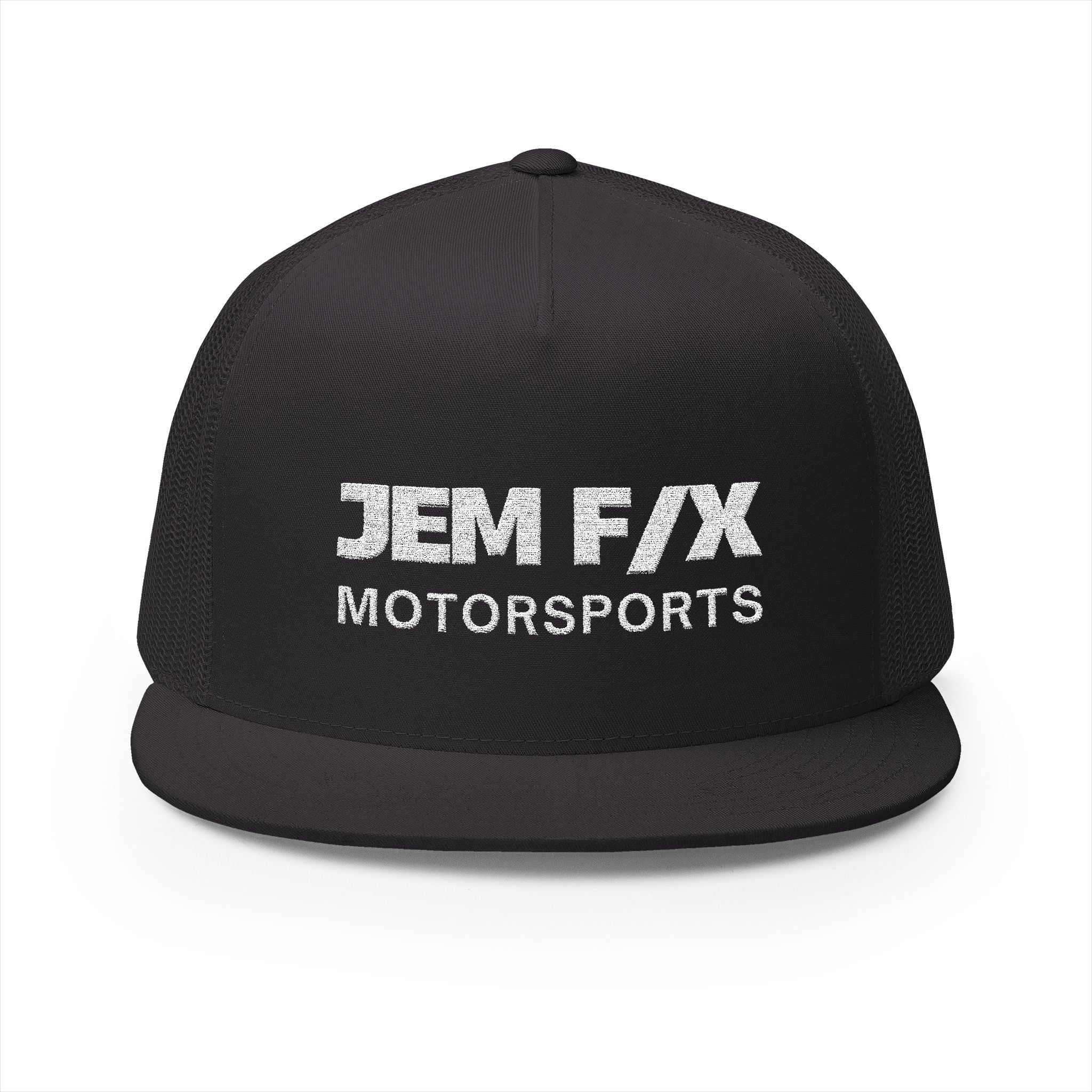 Embroidered Trucker Cap - Jem F/X Motorsports