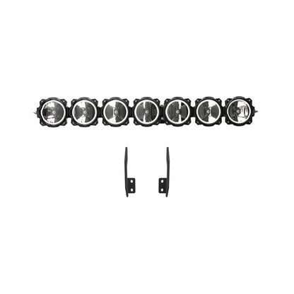 KC HiLiTES Gravity LED Pro6 Light Bar Kit 2011-2016 Ford Super Duty