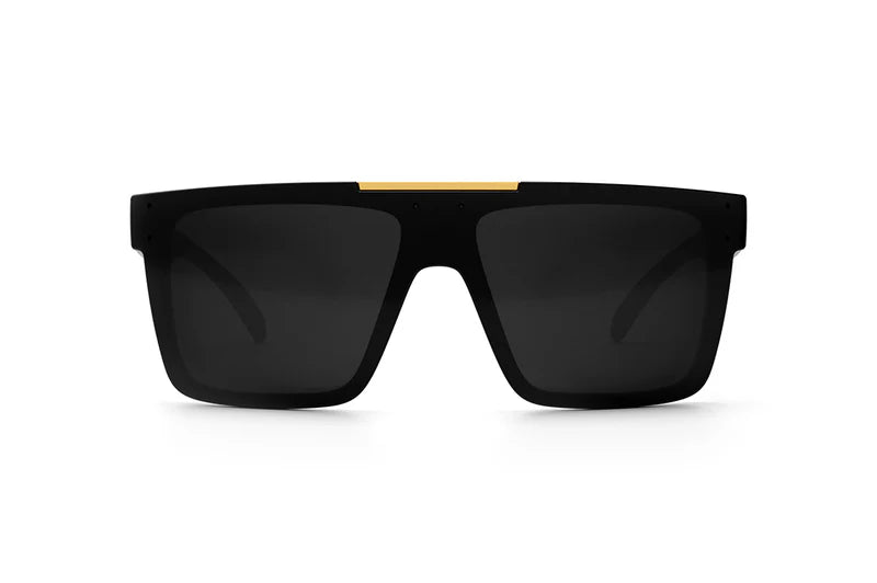 Quatro Sunglasses: BLACK/GOLD