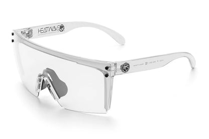 LAZER FACE GLASSES: VAPOR CLEAR FRAME CLEAR ANTI FOG LENS Z87