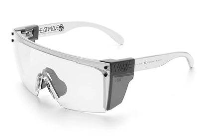 LAZER FACE GLASSES: VAPOR CLEAR FRAME CLEAR ANTI FOG LENS Z87