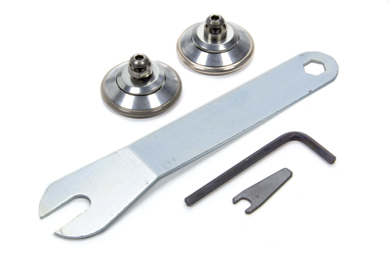 HANS Helmet Post Anchors Pro Silver
