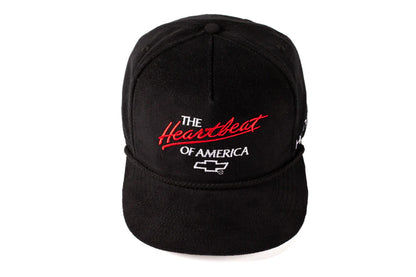 HWV Chevrolet Heartbeat of America Hat - BLACK Cord
