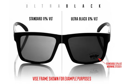 Performance Quatro Sunglasses: Ultra Black Z87+
